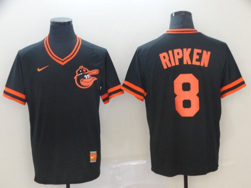 Men Baltimore Orioles #8 Ripken Black Game 2021 Nike MLB Jerseys